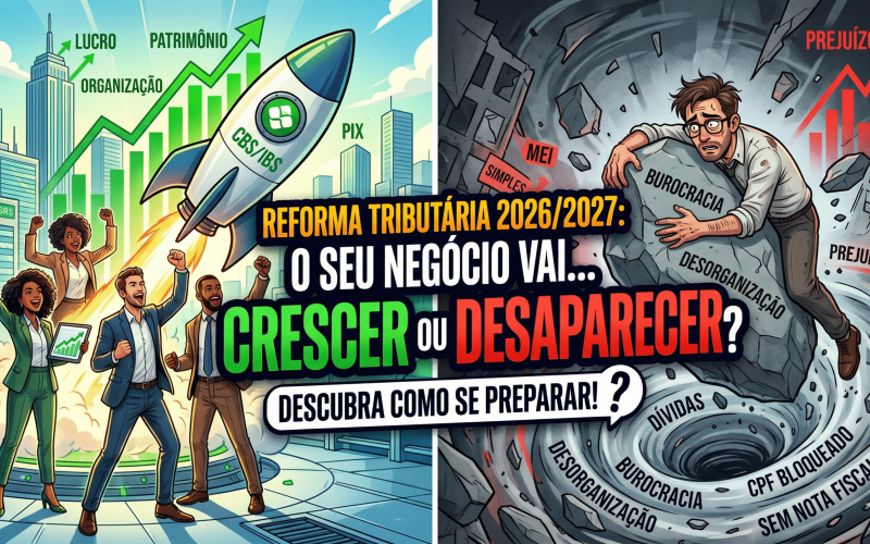 Reforma Tributária 2026/2027: O Seu Negócio Vai Crescer ou Desaparecer? Descubra Como se Preparar!